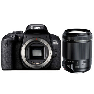 佳能（Canon）EOS 800D单反相机 入门级 佳能800D 800D相机 含腾龙18-200mm 防抖镜头 套餐五