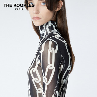 THE KOOPLES 2020秋冬新款链条印花复古个性上衣 女 FTSL21024S