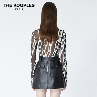 THE KOOPLES 2020秋冬新款链条印花复古个性上衣 女 FTSL21024S