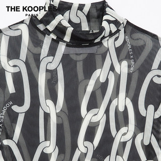 THE KOOPLES 2020秋冬新款链条印花复古个性上衣 女 FTSL21024S