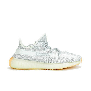 阿迪达斯三叶草椰子Yeezy350V2男女鞋2020夏新灰天使跑步鞋FX4348