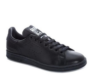 adidas Raf Simons Stan Smith 男士休闲板鞋 Black UK7