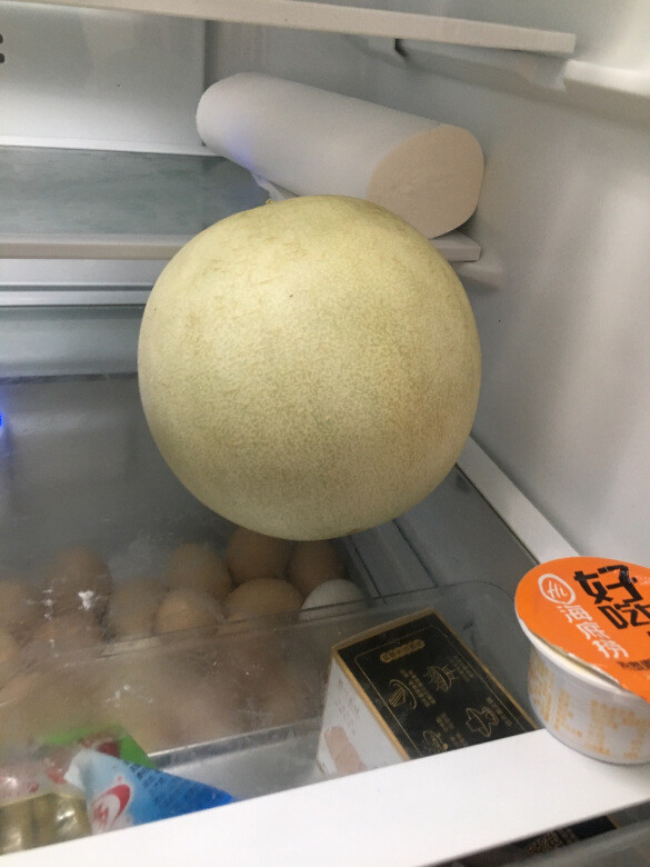 这个瓜很好吃,我儿子很喜欢吃