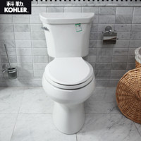 KOHLER 科勒 3998T 五级旋风分体座便器