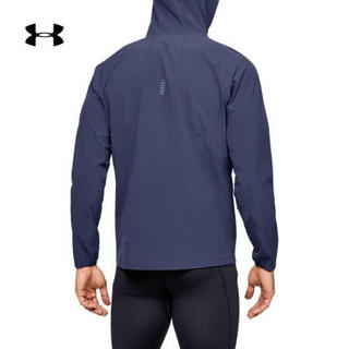 安德玛官方UA Qualifier男子跑步运动外套Under Armour1350173 蓝色497 XL