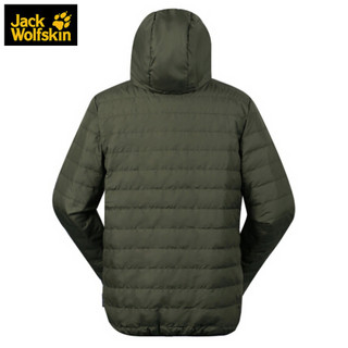 Jack Wolfskin/狼爪官方羽绒服秋冬新品户外防风保暖连帽羽绒服外套5218331 5218331-5043/松木棕 M 175/96A