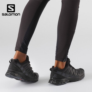 【20秋季尚新】萨洛蒙（Salomon）女款户外运动稳定舒适耐磨徒步鞋 XA PRO 3D v8 W 黑色411178 UK3.5(36)