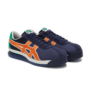 Onitsuka Tiger/鬼塚虎男女鞋 复古厚底运动休闲鞋男 TIGER CORSAIR EX 藏青色 40.5