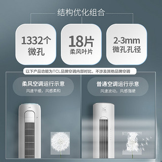 TCL KFRd-72LW/DBp-MY11+B1 新一级能效大3匹p变频柔风空调柜机