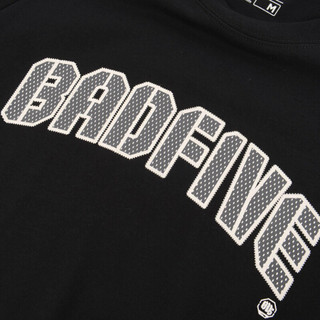 李宁短袖T恤女2020BADFIVE篮球系列女子宽松文化衫AHSQ006 新标准黑-5 S