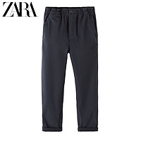 ZARA 新款 童装男童 基本款弹力斜纹棉裤 09959751401