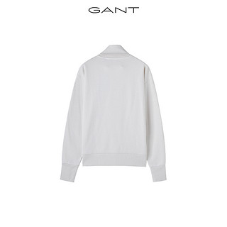 GANT/甘特2020早秋新品女士净色半拉链长袖卫衣T恤4201651