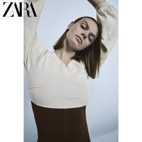 ZARA 新款 针织短上衣 03597108082