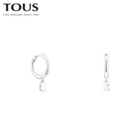 TOUS/桃丝熊 COOLJOY耳钉女可爱小熊925银耳环女 新款 银色