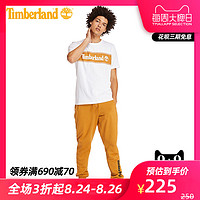 Timberland添柏岚男装20春夏新款休闲圆领印花短袖T恤|A22PT