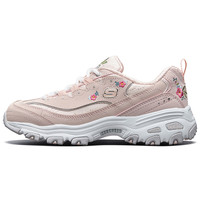 Skechers斯凯奇正品女鞋夏季新款粉色刺绣熊猫鞋老爹鞋休闲运动鞋