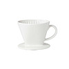 无印良品 MUJI 米瓷咖啡滤杯 原色 约直径11.5×9.5cm