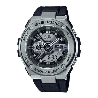 casio卡西欧手表g-shock钢铁之心GST410非机械电子男S100G表110D