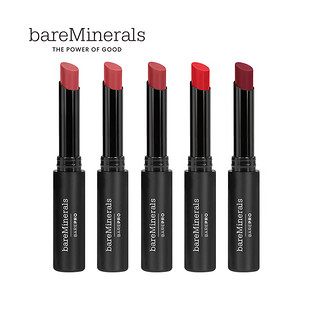 bareMinerals矿物高效锁色丝雾唇膏口红滋润丝绒哑光豆沙色丝芙兰