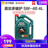 Castrol嘉实多磁护Professional专享5W-40全合成机油润滑油4LSN级