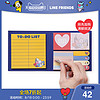 BT21 HEART系列 记事板 卡通动漫周边可爱便利贴 LINE FRIENDS