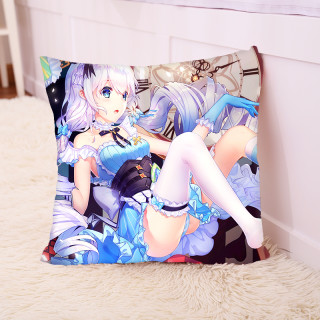 商品布洛妮娅彼岸双生丽塔 崩坏3周边抱枕方形枕头手游动漫画坐靠垫