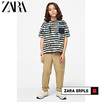 ZARA 新款 童装男童 SRPLS 长裤 01346119707