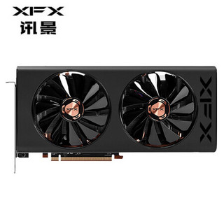 讯景（XFX）RADEON RX 5500XT 8G黑狼台式机电脑独立游戏显卡