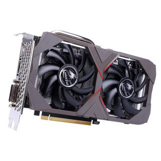 COLORFUL 七彩虹 网驰 GeForce GTX 1660 电竞 显卡 6GB 深棕色+256GB SSD 固态硬盘