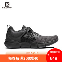 【20秋季尚新】萨洛蒙（Salomon）男款舒适减震城市户外运动路跑鞋 Predict SOC 乌木色411262 UK6.5(40)