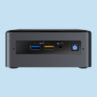 intel 英特尔 豆子峡谷 NUC8i3BEK4 商用台式机 黑色 (酷睿i5-8295U、核芯显卡、风冷)