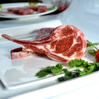 【两斤到手价128】碱滩羊 内蒙古羊肉原切单骨法式羊排 烧烤食材羊小排 羊肉 生鲜 1000g(12根左右)