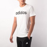 Adidas阿迪达斯短袖男2020夏季新款Neo透气运动休闲圆领宽松跑步T恤FP7389 FP7396/白色 180/100A/L