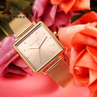 乔治·阿玛尼 GIORGIO ARMANI阿玛尼 ARMANI EXCHANGE 女表 洛拉广场系列 劳拉女士商务时尚石英腕表 七夕礼物AX5801