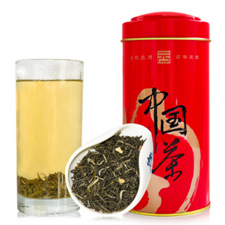 张一元 红罐系列 一级茉莉花茶160g/罐  绿茶茶叶 茉莉花香浓郁