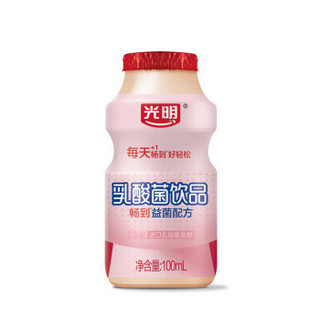 光明 0脂肪乳酸菌饮品原味100mL*30瓶