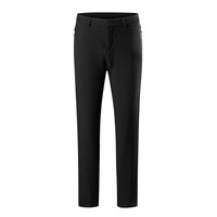 诺诗兰秋冬户外女式软壳裤 防风防泼水风雪长裤 GF082534 纯黑色 XL