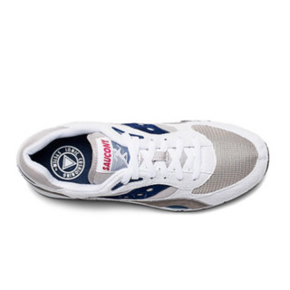 SAUCONY圣康尼男鞋跑步鞋暗影6000运动鞋35982M WHITE | GREY | NAVY 6.5