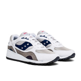 SAUCONY圣康尼男鞋跑步鞋暗影6000运动鞋35982M WHITE | GREY | NAVY 6.5