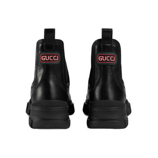 GUCCI 古驰 女士短靴 598524 DTN50 1000 黑色 40