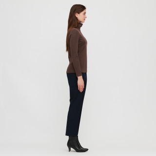 UNIQLO 优衣库 428311 女装弹力棉质两翻领T恤