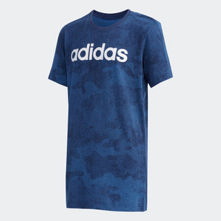 阿迪达斯官方 adidas YB E LIN TEE 大童训练短袖上衣DY4064 如图 176CM