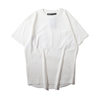 DCSHOECOUSA男士春夏透气吸汗排湿T恤运动休闲短袖衫5126J079 白色-WBB0 S