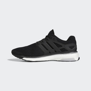 阿迪达斯官方 adidas energy boost pk 男子跑步鞋EG7764 黑色 44(270mm)