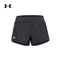 安德玛官方UA Launch女子3英寸印花运动短裤Under Armour1356208 紫色590 M