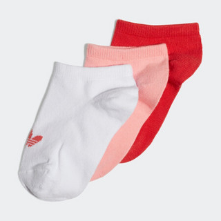 阿迪达斯官网 adidas 三叶草 LINER SOCK 3PP 小童运动袜子FL9641 如图 S