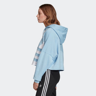 阿迪达斯官网adidas 三叶草 LRG LOGO C-HOOD女装运动套头衫FS1312 如图 30