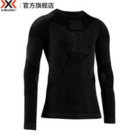 X-BIONIC 4.0阿帕尼美丽诺羊毛运动衣裤滑雪跑步保暖内衣速干男士 XBIONIC 上衣B026 黑/黑 XL