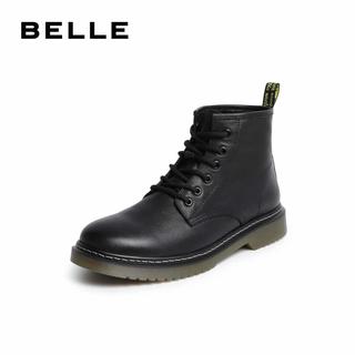 BeLLE 百丽 19301DD9A 男士高帮马丁靴