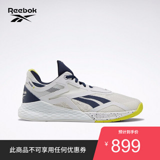 Reebok锐步 运动健身Reebok Nano X女子低帮训练鞋EF7532 FV6766_灰色 37.5